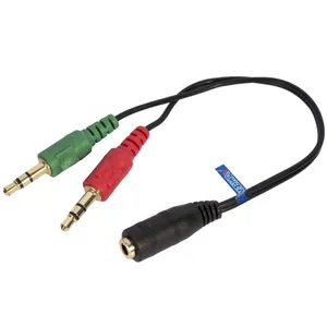  کابل 1 به 2 AUX مکا مدل MC29 طول 0.2 متر