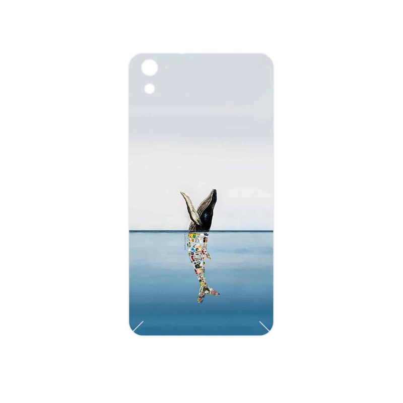 برچسب پوششی ماهوت مدل Collage of Sea Trash مناسب برای گوشی موبایل اچ تی سی One E9s