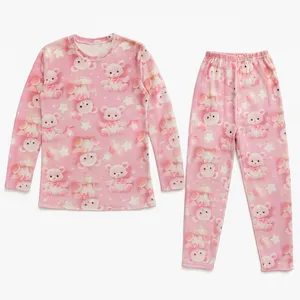 ست تی‌شرت آستین بلند و شلوار راحتی زنانه مدل 05928