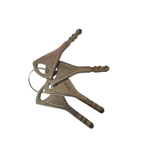 قفل دیسکی موتور سیکلت سه قاف مدل گرد ANTIACID