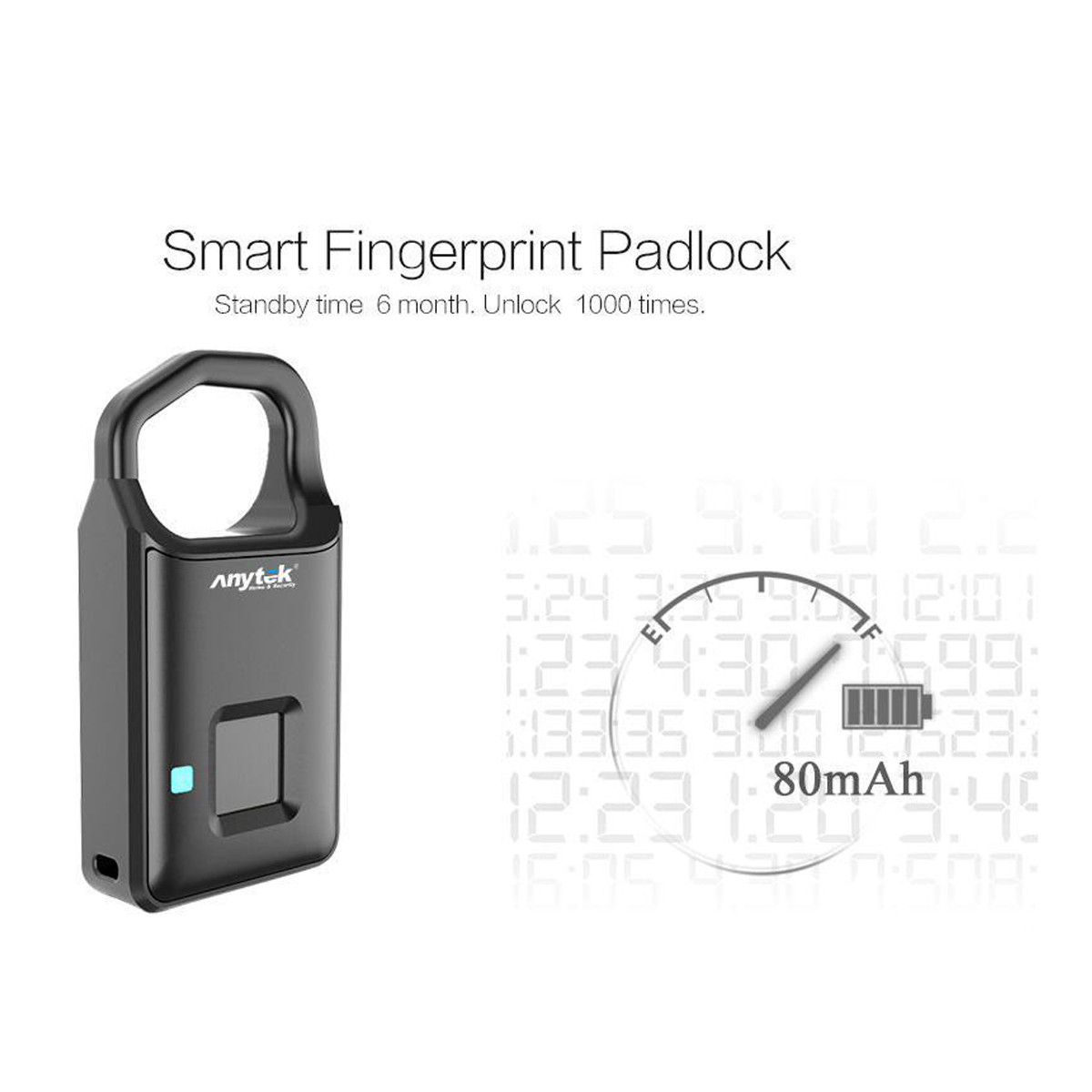 قفل اثر انگشتی مدل Q5