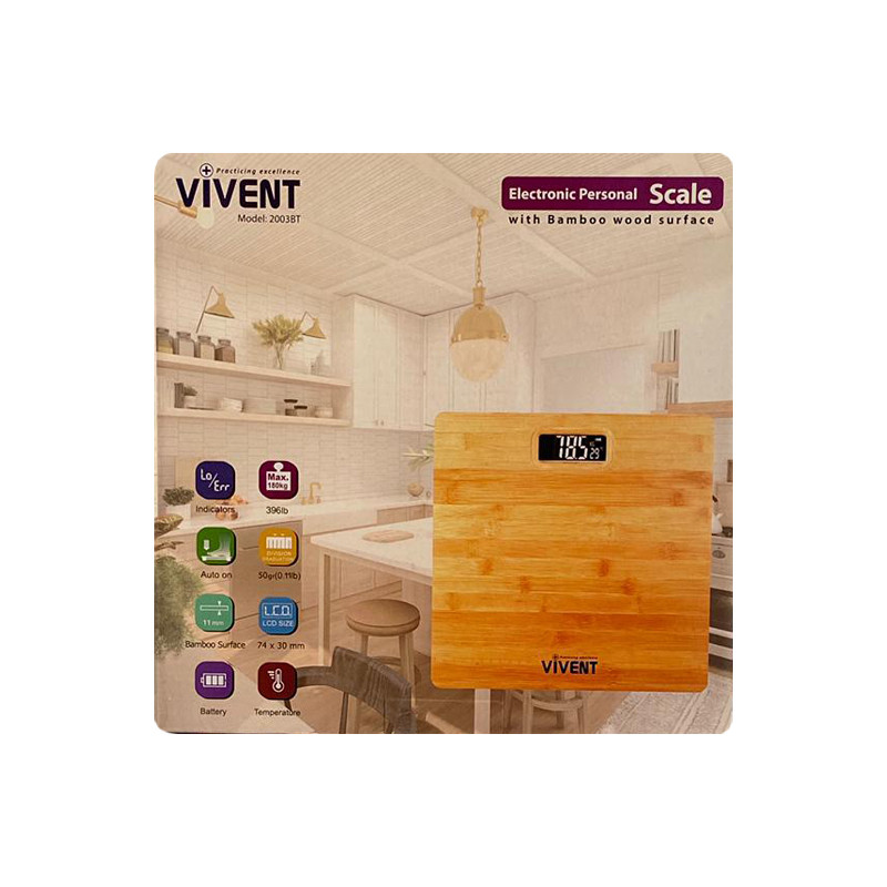 ترازو دیجیتال ویونت مدل Bamboo 2003BT