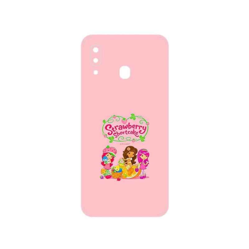 برچسب پوششی ماهوت مدل Strawberry Shortcake مناسب برای گوشی موبایل سامسونگ Galaxy A30