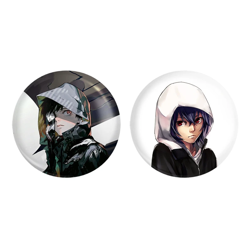 مگنت خندالو طرح توکا کریشیما و کانکی کن انیمه توکیو غول کد 1191911918 مجموعه 2 عددی