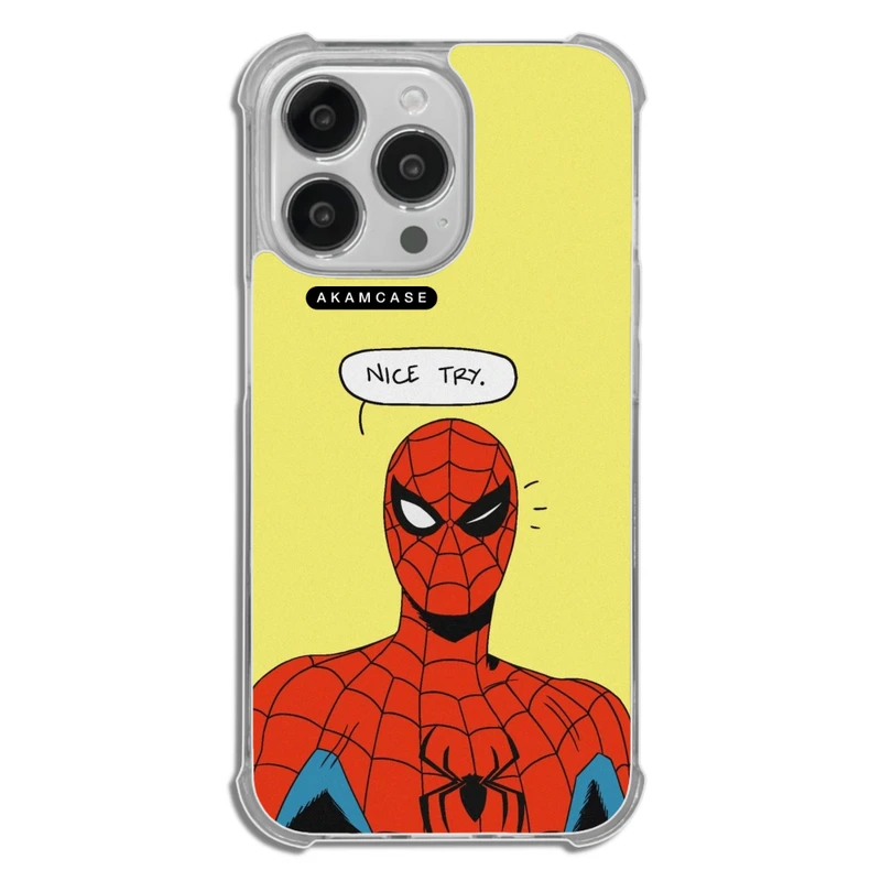 کاور آکام مدل AMC-WTA13PRO-SPIDER MAN10 مناسب برای گوشی موبایل اپل iPhone 13 Pro