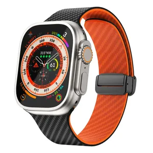 Goof DC Carbon suitable for Apple Watch Series 1/2/3/4/5/6/7/8/9/SE/ULTRA/ULTRA 2 42/44/45/49mm