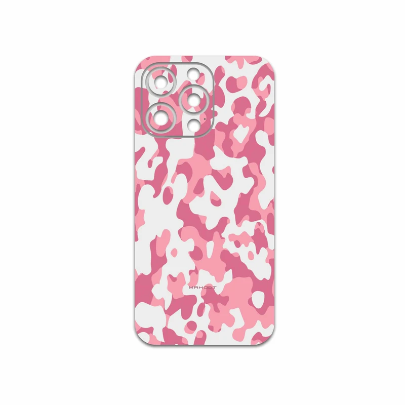 برچسب پوششی ماهوت مدل Army-Pink مناسب برای گوشی موبایل اپل iphone 13 Pro