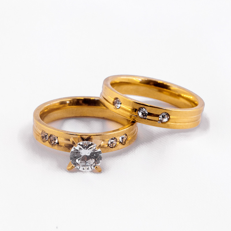 انگشتر زنانه کد tda120 مجموعه 2 عددی انگشتر زنانه کد tda120 مجموعه 2 عددی