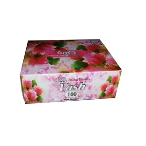 دستمال کاغذی 100 برگ وش طرح rose 