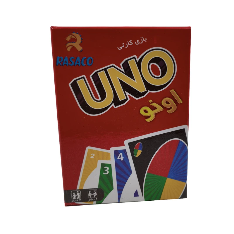 بازی فکری رساکو مدل اونو مناسب برای گروه سنی 6 سال به بالا