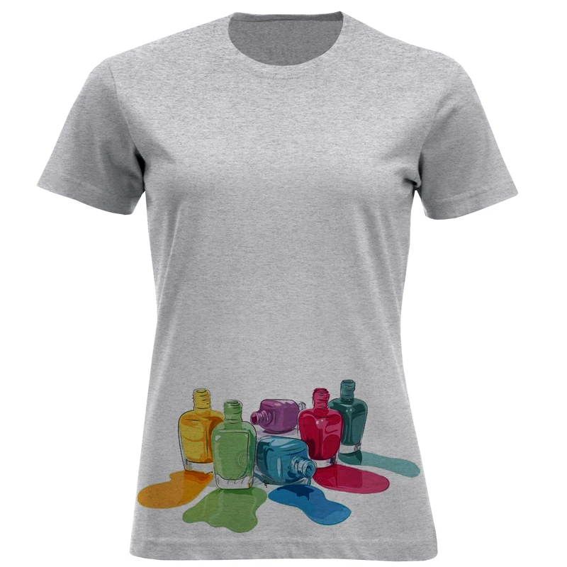 تیشرت آستین کوتاه زنانه کد F726