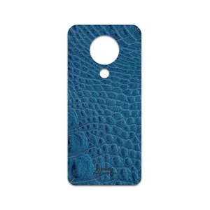 MAHOOT Blue-Crocodile-Leather Cover Sticker for Nokia 5.3