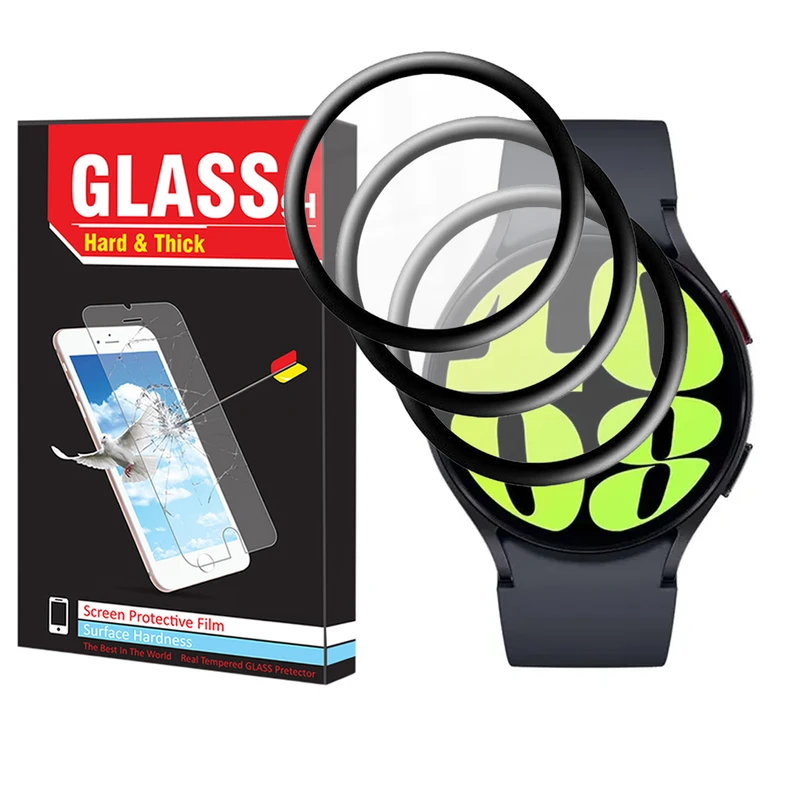 محافظ صفحه نمایش نانو هارد اند تیک مدل Pmma-HT مناسب برای ساعت هوشمند سامسونگ Galaxy Watch 6 44mm بسته سه عددی