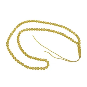 تسبیح بازرگانی میلادی مدل کهربا کد T_282