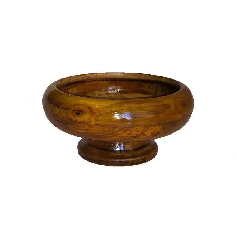 کاسه چوبی کد F15