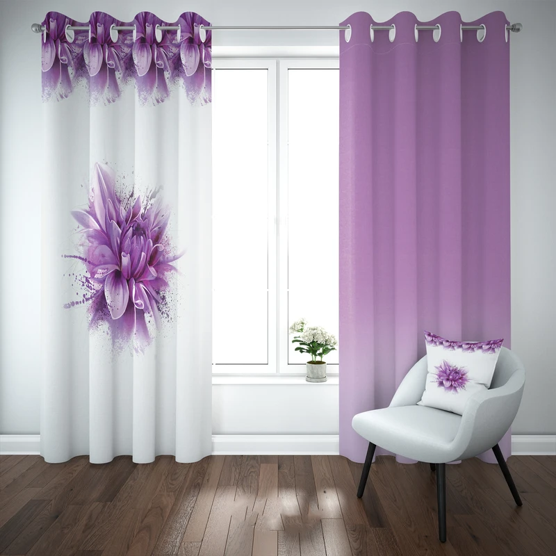 پرده مدل b1458 سایز 140×280 سانتی متر