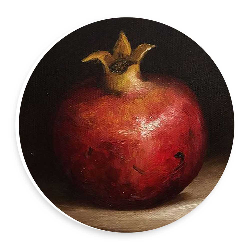  دیوارکوب طرح نقاشی انار مدل wtb683