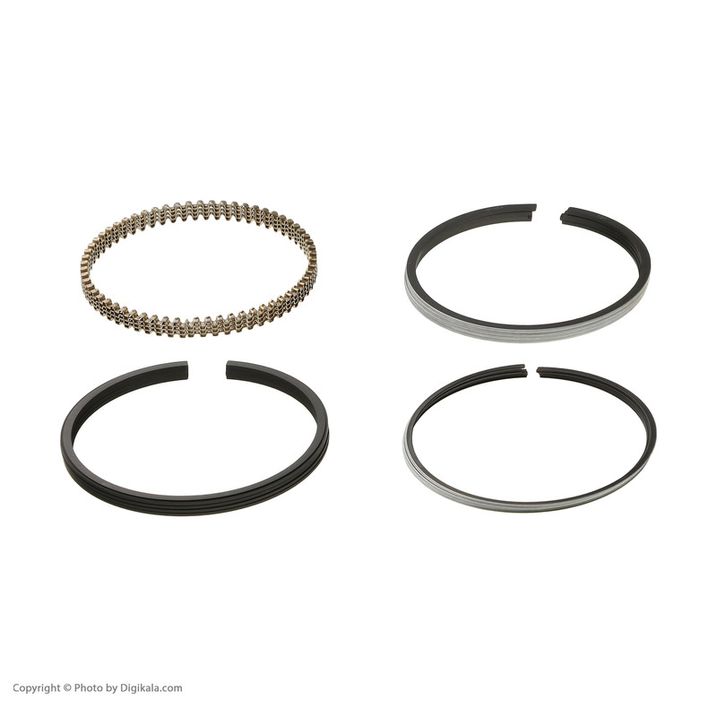 رينگ پيستون ایساکو کد 0800302299 مناسب برای سمند و پژو پارس بسته 4 عددی