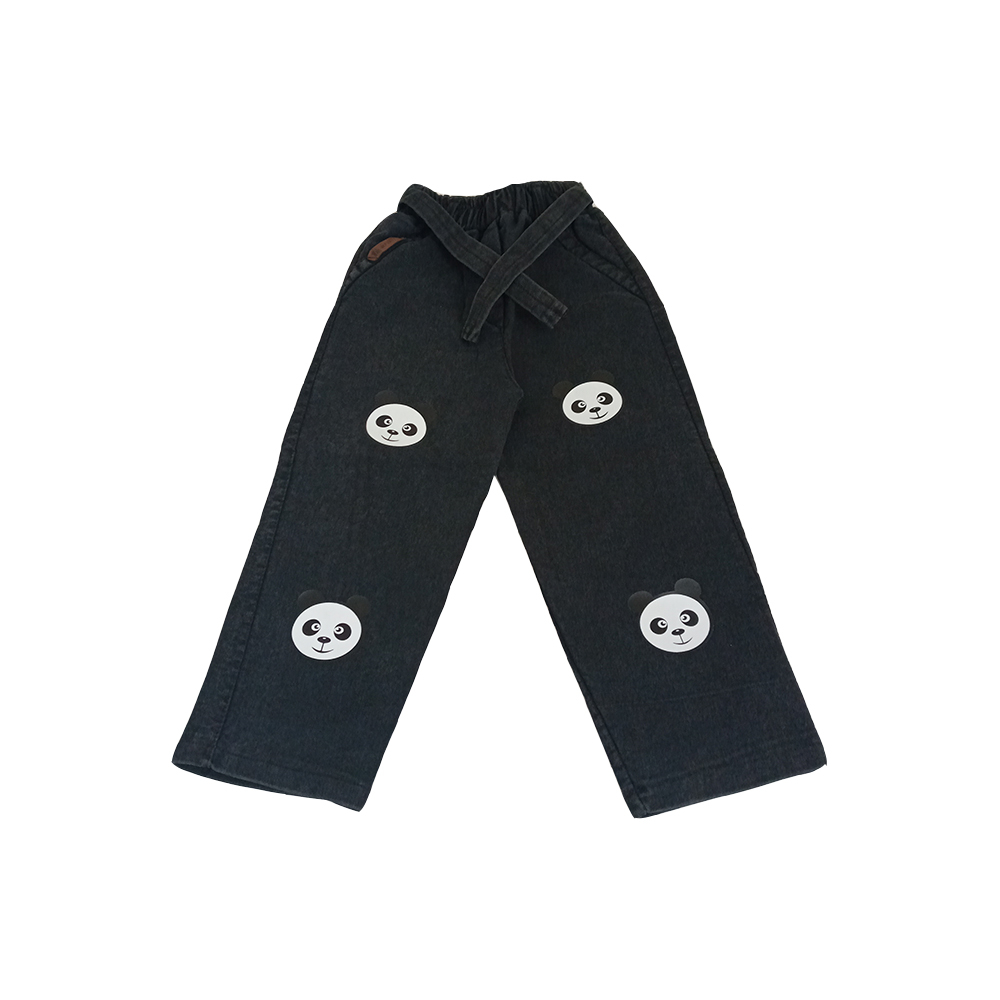 شلوار جین دخترانه مدل بگ 2024