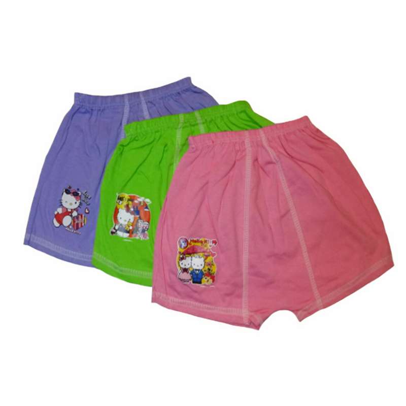 شورت دخترانه مدل کتی کد 4 مجموعه 3 عددی