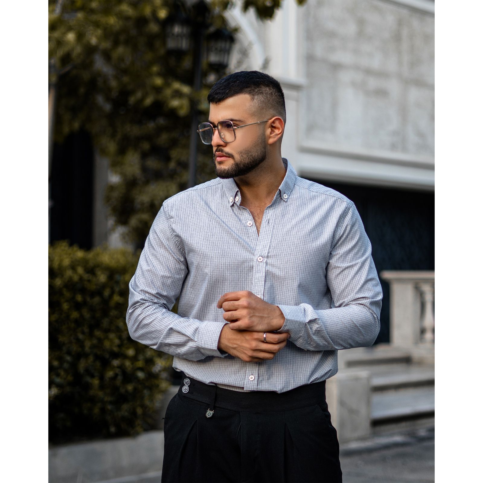 پیراهن آستین بلند مردانه لرد آرچر مدل 1077-140 -  - 2
