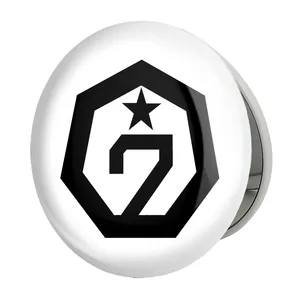 آینه جیبی خندالو طرح گروه گات سون GOT7 مدل تاشو کد 21027 