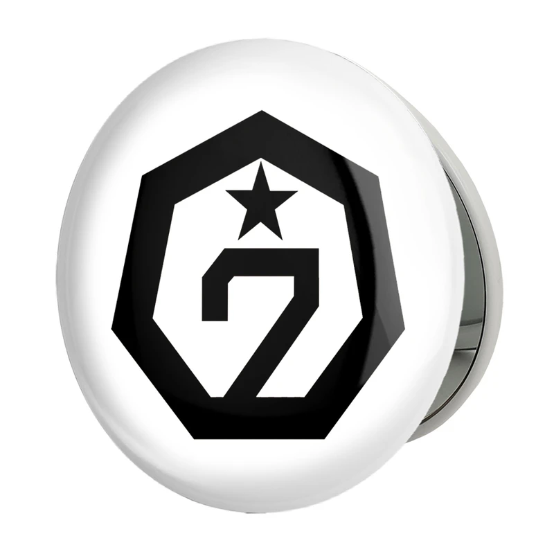 آینه جیبی خندالو طرح گروه گات سون GOT7 مدل تاشو کد 21027 