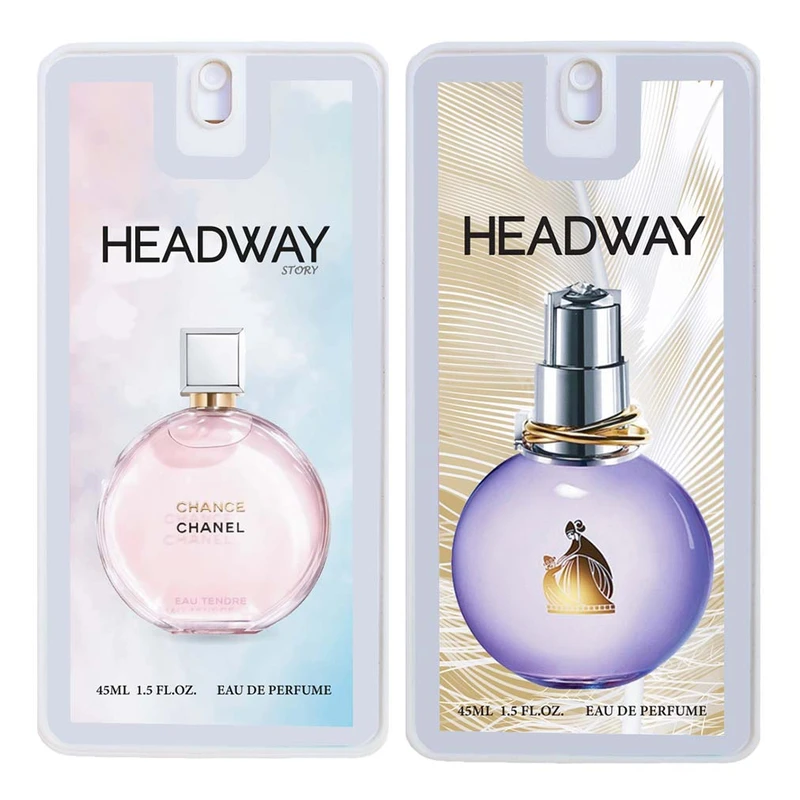 عطر جیبی زنانه هدوی مدل اکلت و چنس شنل حجم 45 میلی لیتر مجموعه 2 عددی