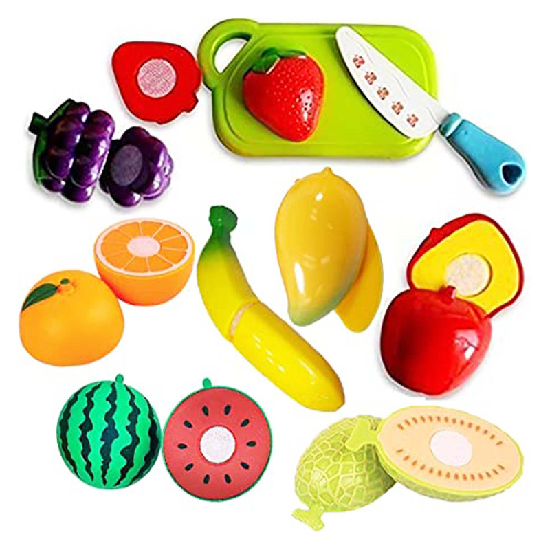 اسباب بازی مدل میوه وسبزیجات برشی کد 600