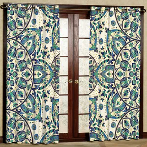 پرده مدل مخمل پانچی کد 1991 سایز 200x140 سانتی متر