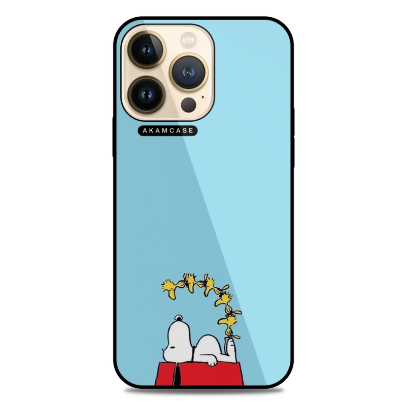 کاور آکام مدل AMC-WA13PRO-SNOOPY-30 مناسب برای گوشی موبایل اپل iPhone 13 Pro