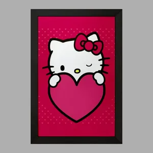 تابلو خندالو مدل هلو کیتی Hello Kitty  کد 2491
