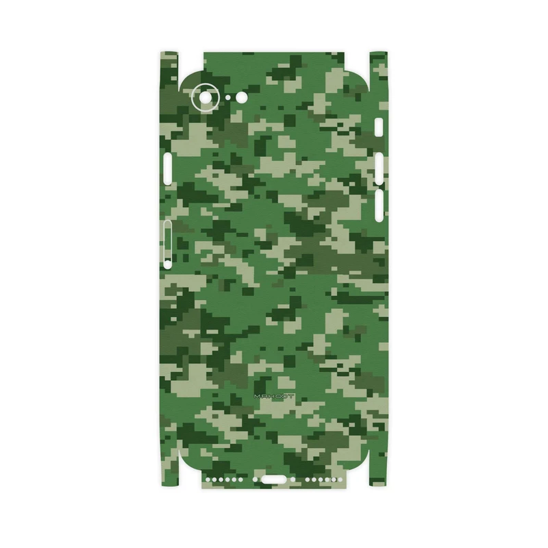 برچسب پوششی ماهوت مدل Army-Green-Pixel-FullSkin مناسب برای گوشی موبایل اپل iPhone SE 2022