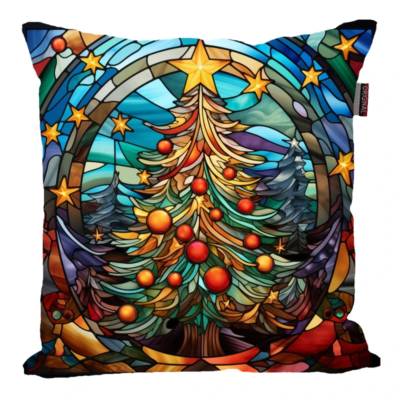 کوسن پاد آفرین مدل کریسمس طرح فانتزی کد PK40761