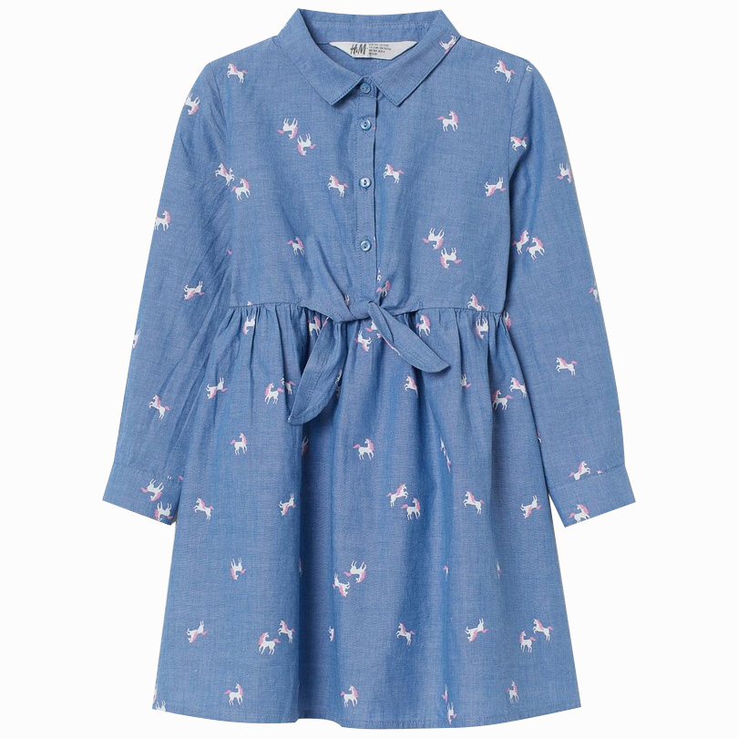 پیراهن دخترانه اچ اند ام مدل h12