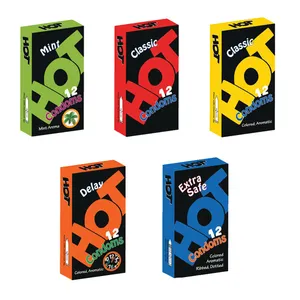 کاندوم هات مدل Mix مجموعه 5 عددی