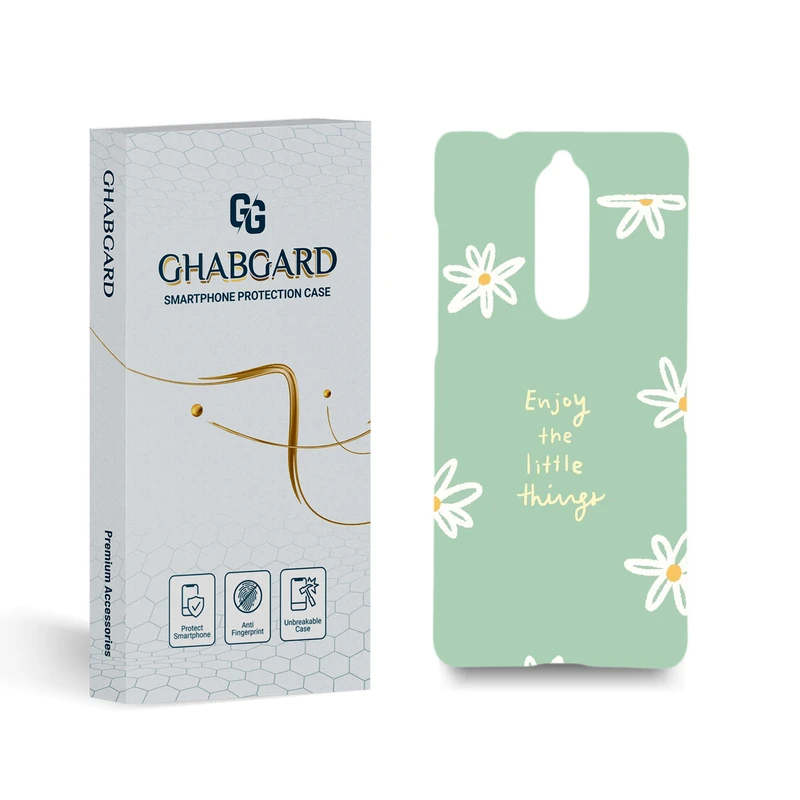 کاور قاب گارد مدل گل مناسب برای گوشی موبایل نوکیا 5.1