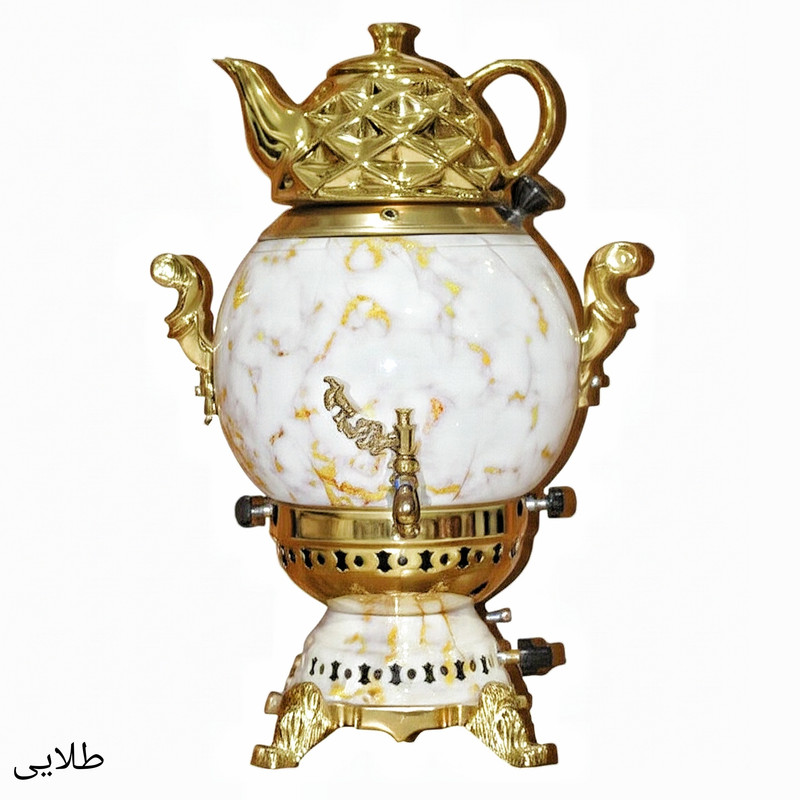 سماور گازی نارون مدل 2025 گنجایش 6 لیتر