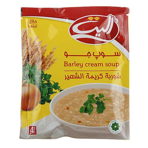 سوپ نیمه آماده جو الیت - 75 گرم بسته 12 عددی