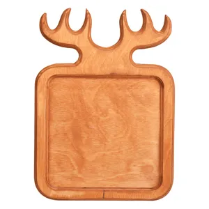 تخته سرو چوبی مدل شاخ گوزن