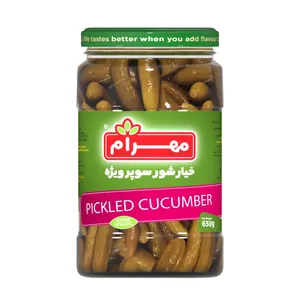 خیار شور سوپر ویژه مهرام - 650 گرم