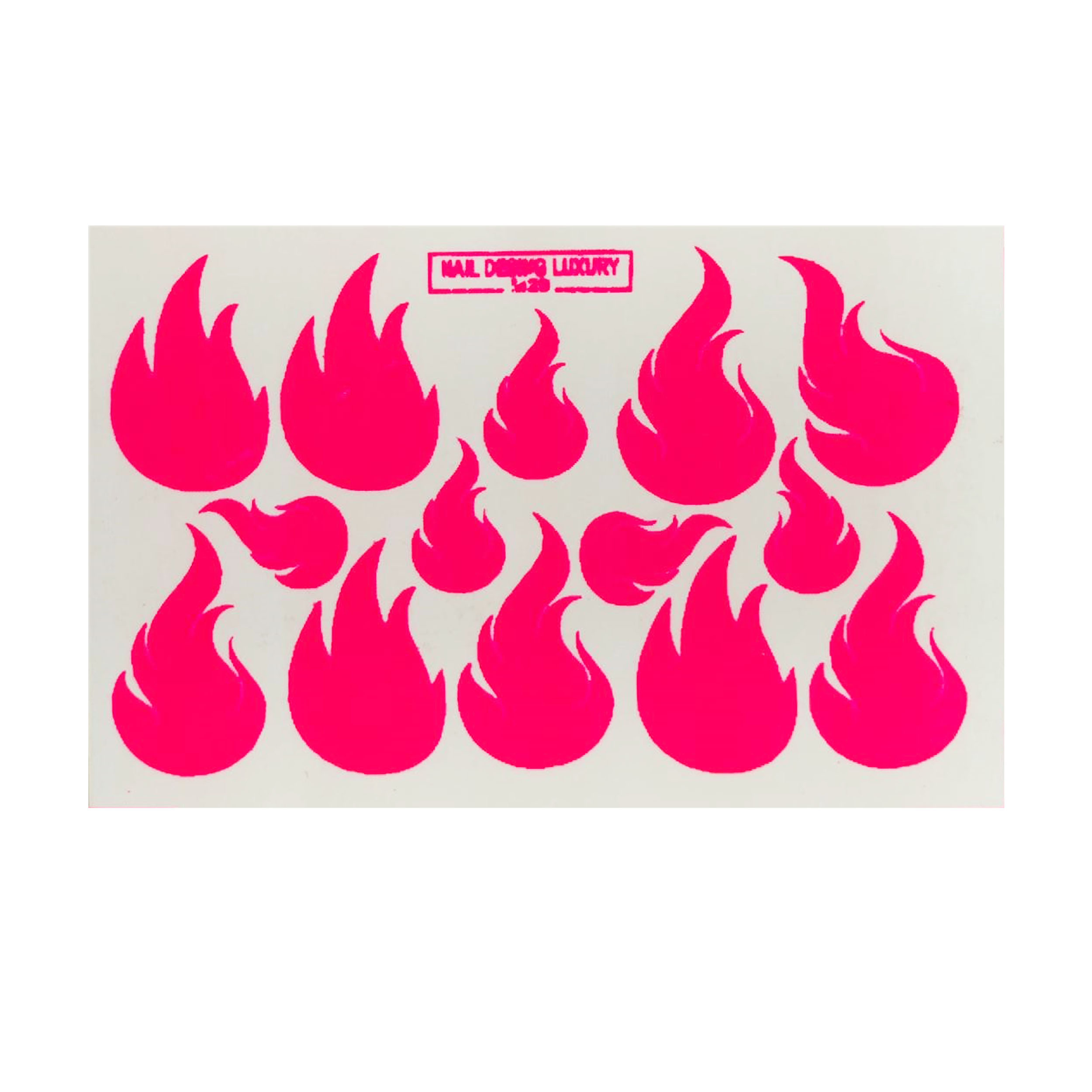 استیکر طراحی ناخن مدل M-29