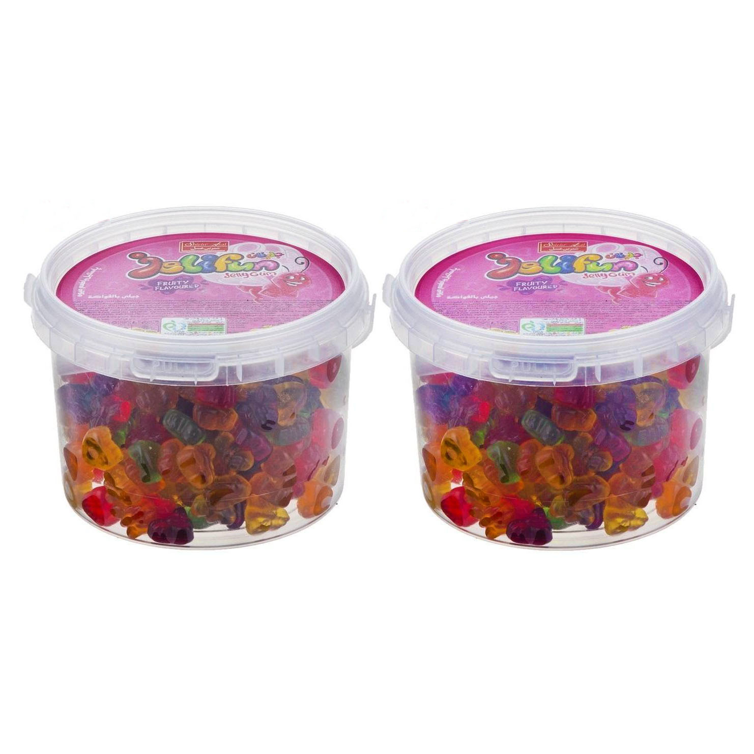 پاستیل میوه ای طرح پروانه ژلیفان شیرین عسل - 300 گرم بسته 2 عددی