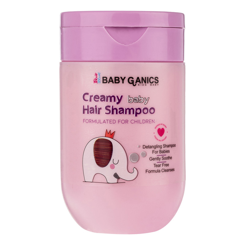 شامپو سر بی بی گانیکس مدل Tear -Free حجم 250 میل لیتر