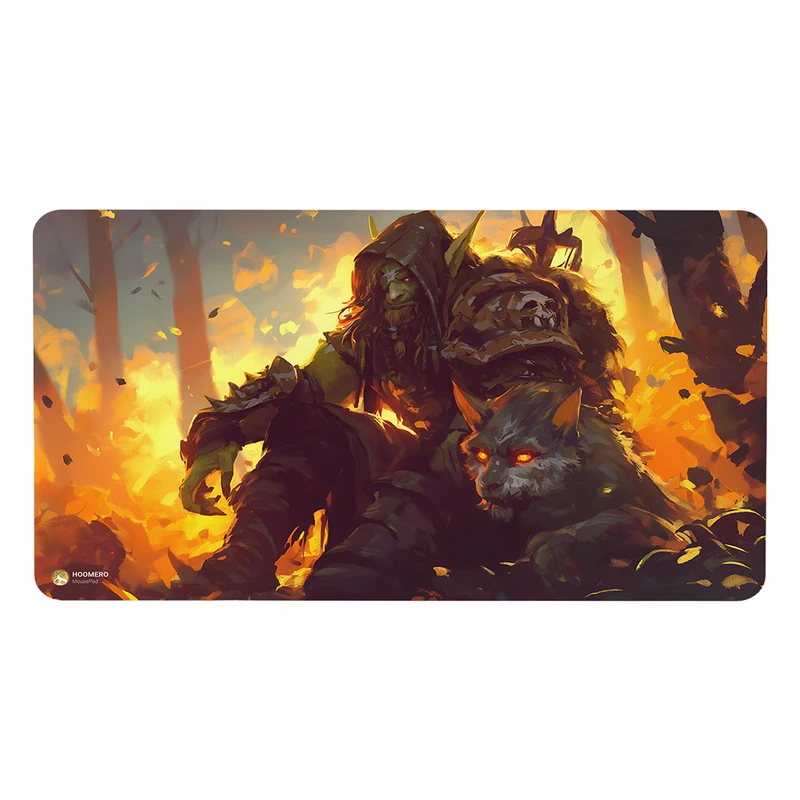 ماوس پد هومرو مدل MX2860 طرح بازی وارکرافت