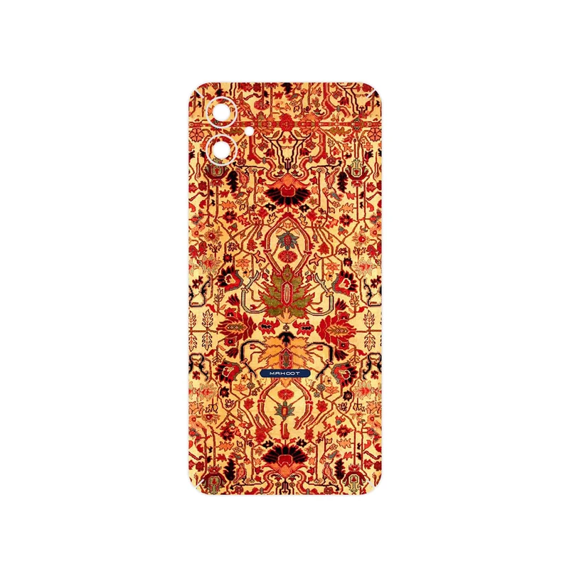 برچسب پوششی ماهوت مدل Persian_Carpet_Yellow مناسب برای گوشی موبایل سامسونگ Galaxy M04
