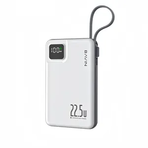 پاوربانک باوین مدل PC1078S ظرفیت 10000 میلی آمپرساعت