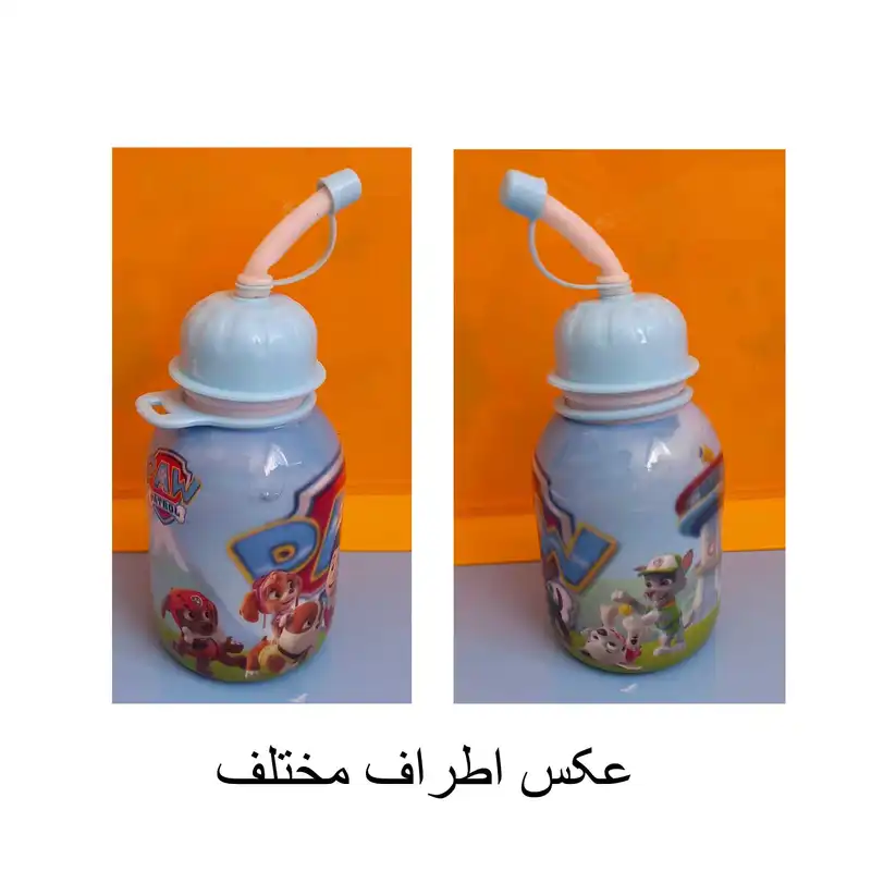 لیوان کودک مدل نی دار طرح سگ نگهبان کد PAW-0003