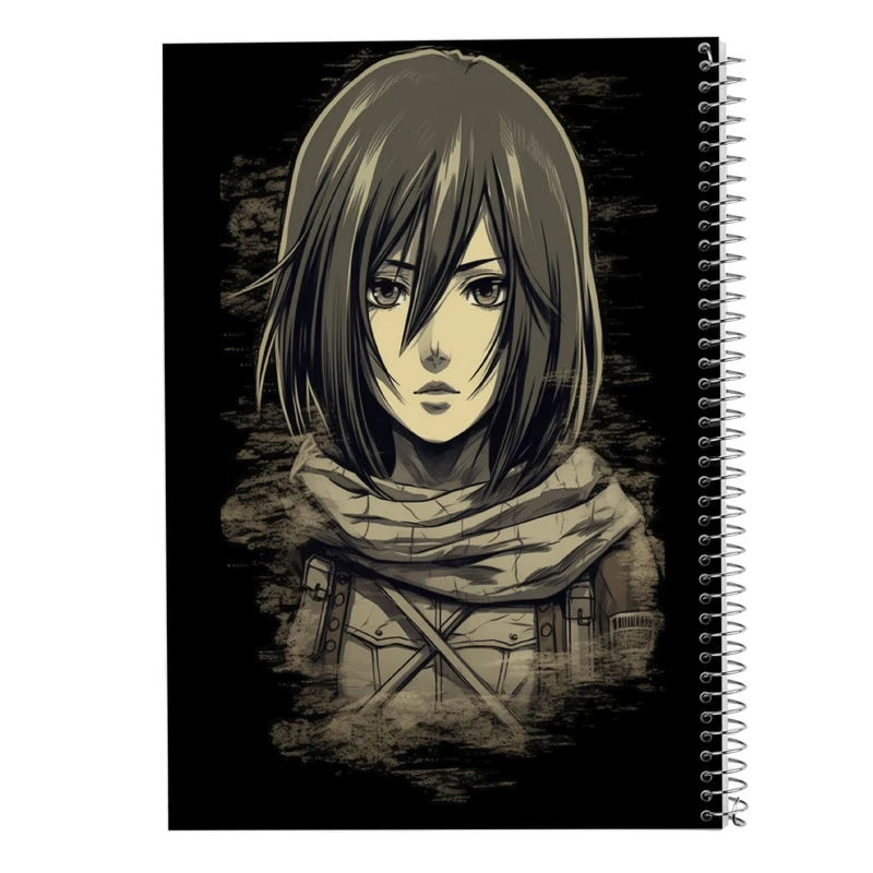 دفتر نت موسیقی 50 برگ مدوپد مدل Attack on Titan کد DF10440