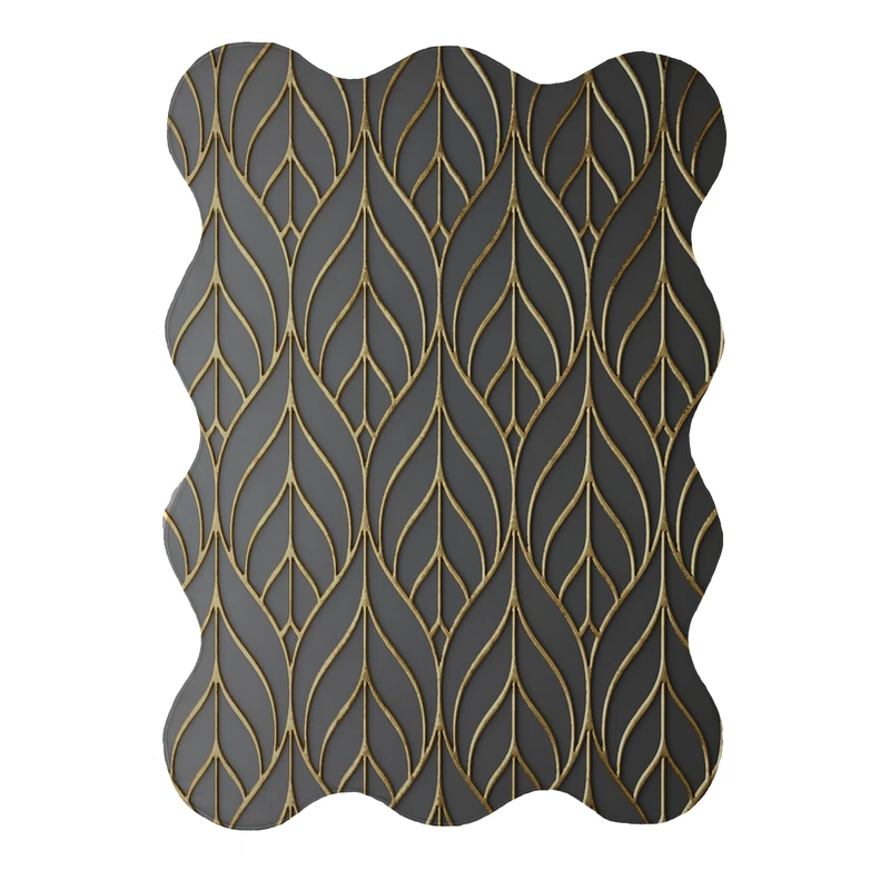 پادری مدل دالبر طرح کلاسیک کد 8864 سایز 80x110 سانتی متر 